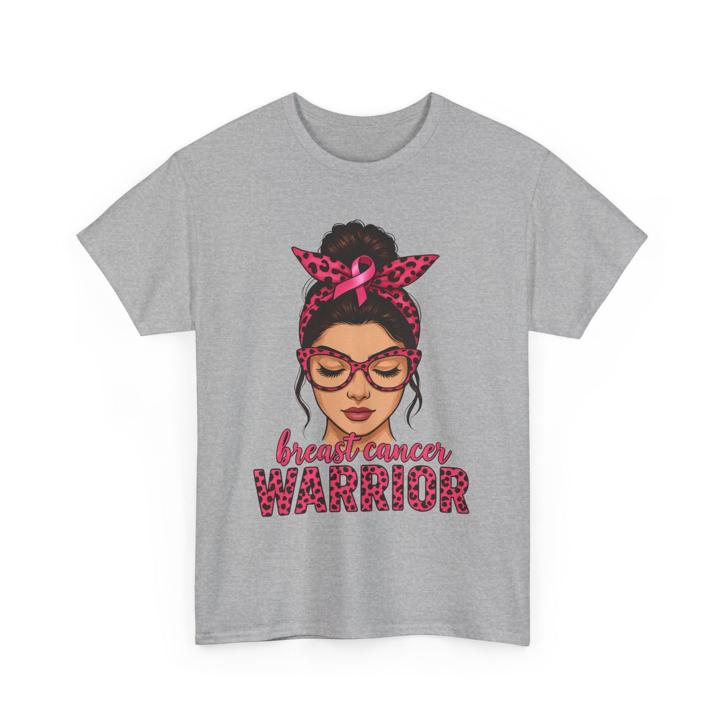 Breast Cancer Warrior Tee - Pink Ribbon Support