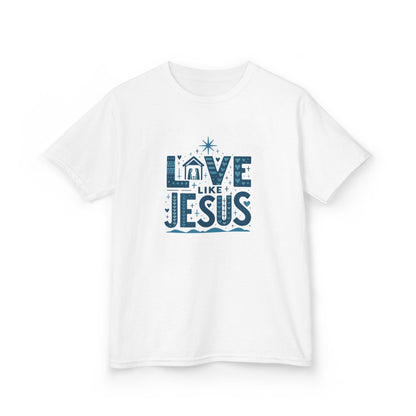 Love Like Jesus Christmas Dinosaur Tee