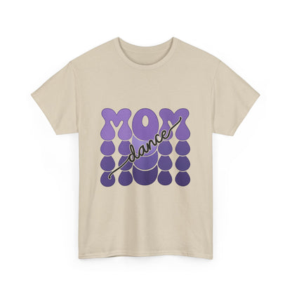 MOM Dance – Purple Letter Stage Spirit Tee