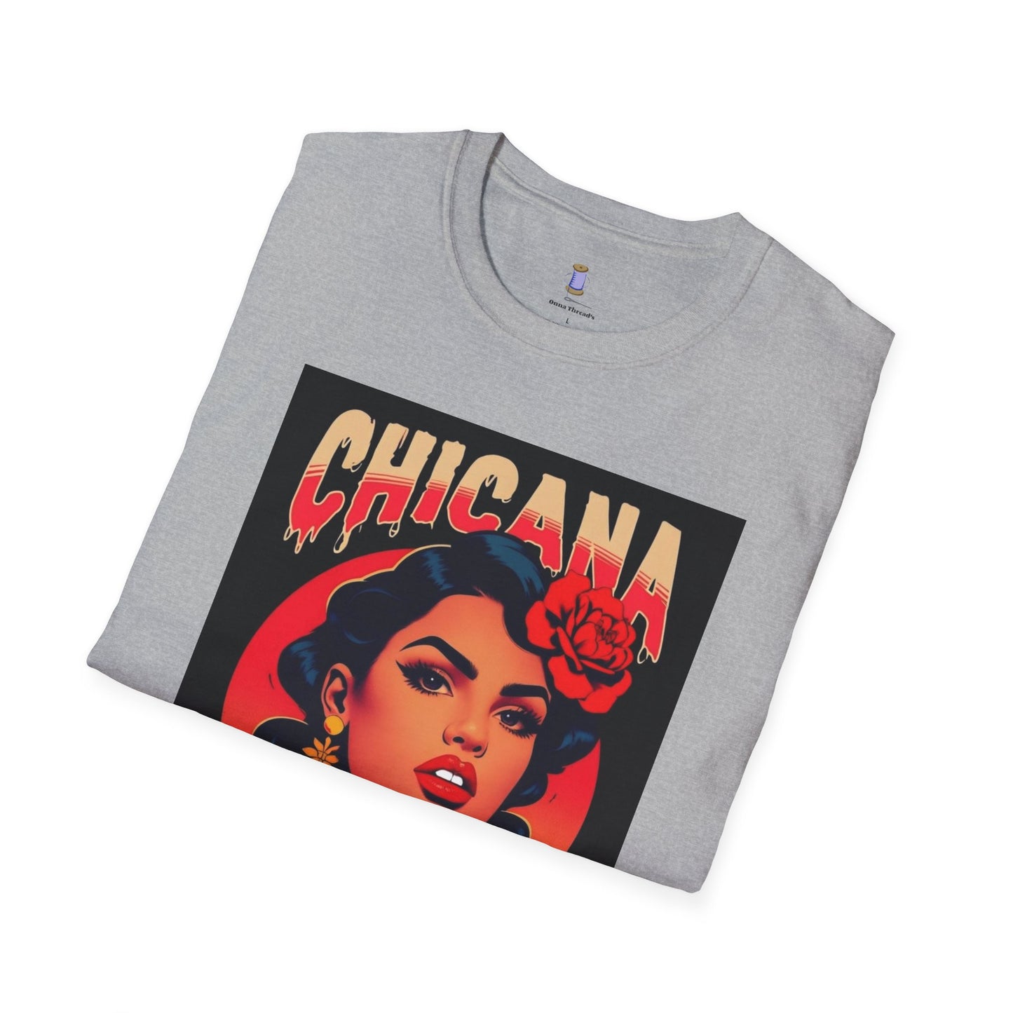 Chicana Power Unisex T-Shirt | Empowerment Tee, Gift for Activists, Cultural Pride, Vintage Style Shirt, Everyday Wear
