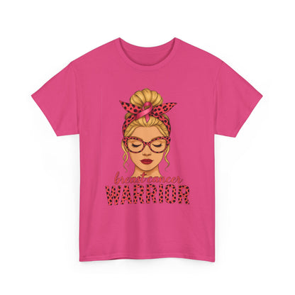 Camiseta de guerrera contra el cáncer de mama - Apoyo del lazo rosa