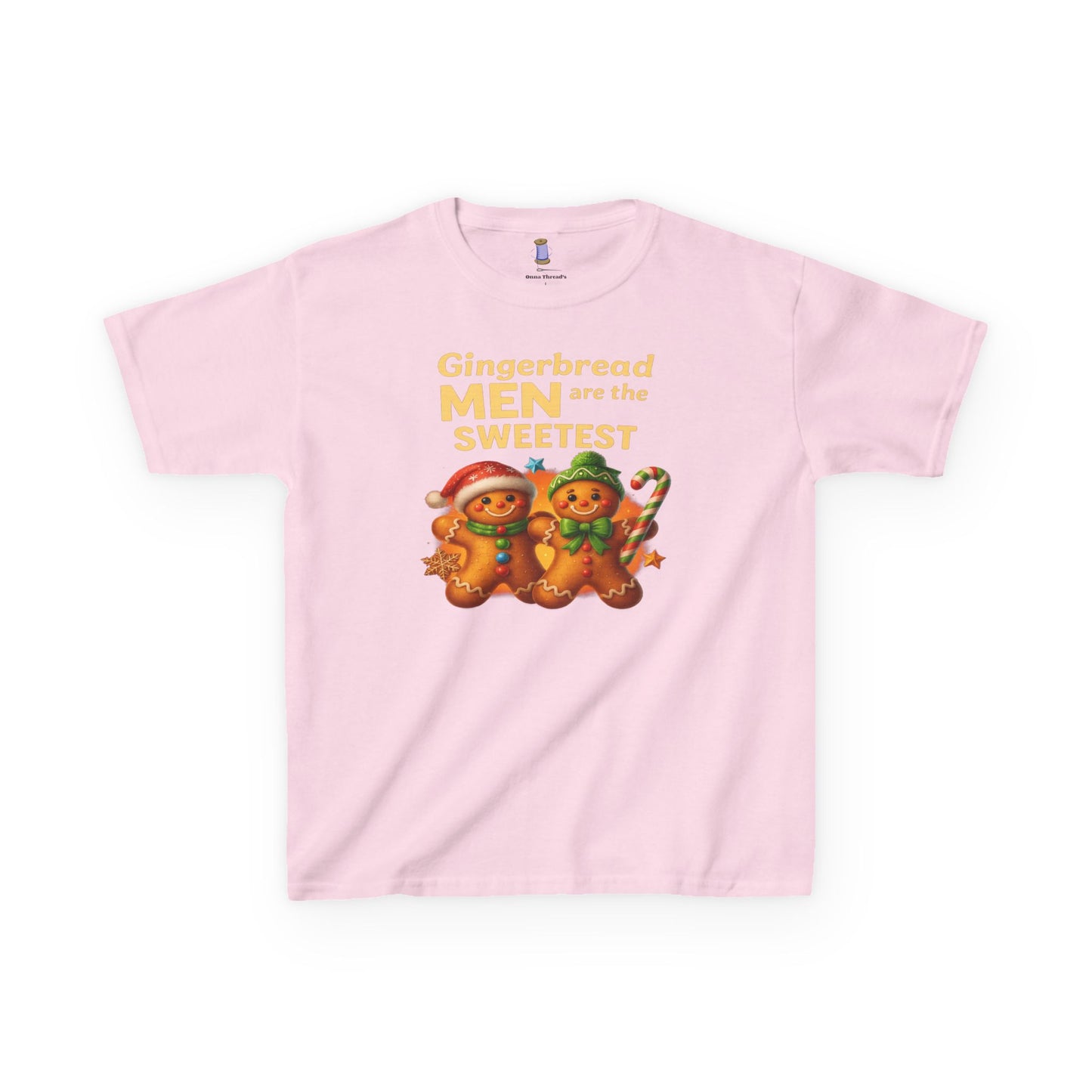 Gingerbread Men Kids Tee, Festive Holiday Shirt, Cute Christmas Outfit, Sweet Treat Apparel, Winter Celebration Wear, Kid's Holiday Gift