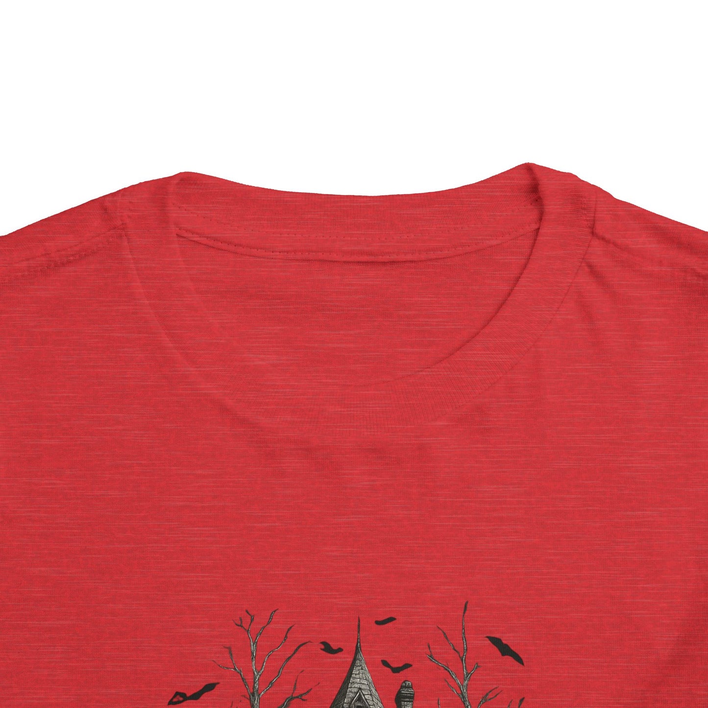 Spooky Halloween House Toddler Christmas Tee
