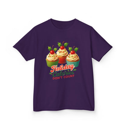 Holiday Cupcake Dino Tee - Christmas Fun!