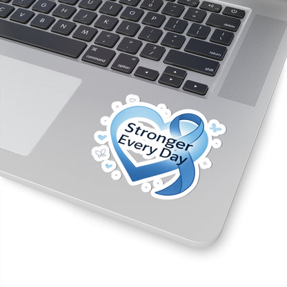 Sticker - Diabetes Stronger Every Day Kiss-Cut Stickers