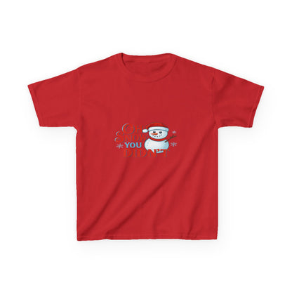 Oh Snow You Didn't! Snowman Dino Christmas Tee