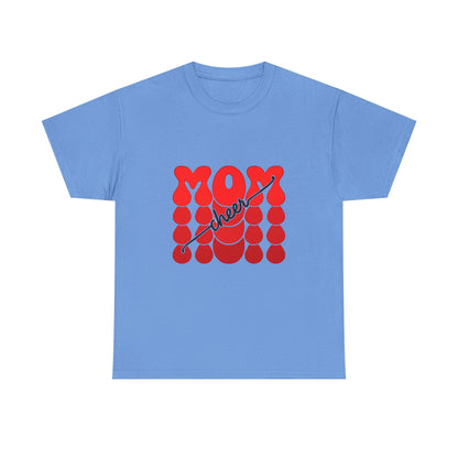 Retro Mom Cheer Tee – Bold Support & Spirit Shirt