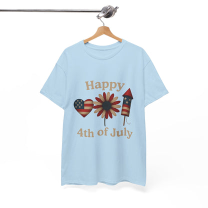 Happy 4th of July Patriotic Tee