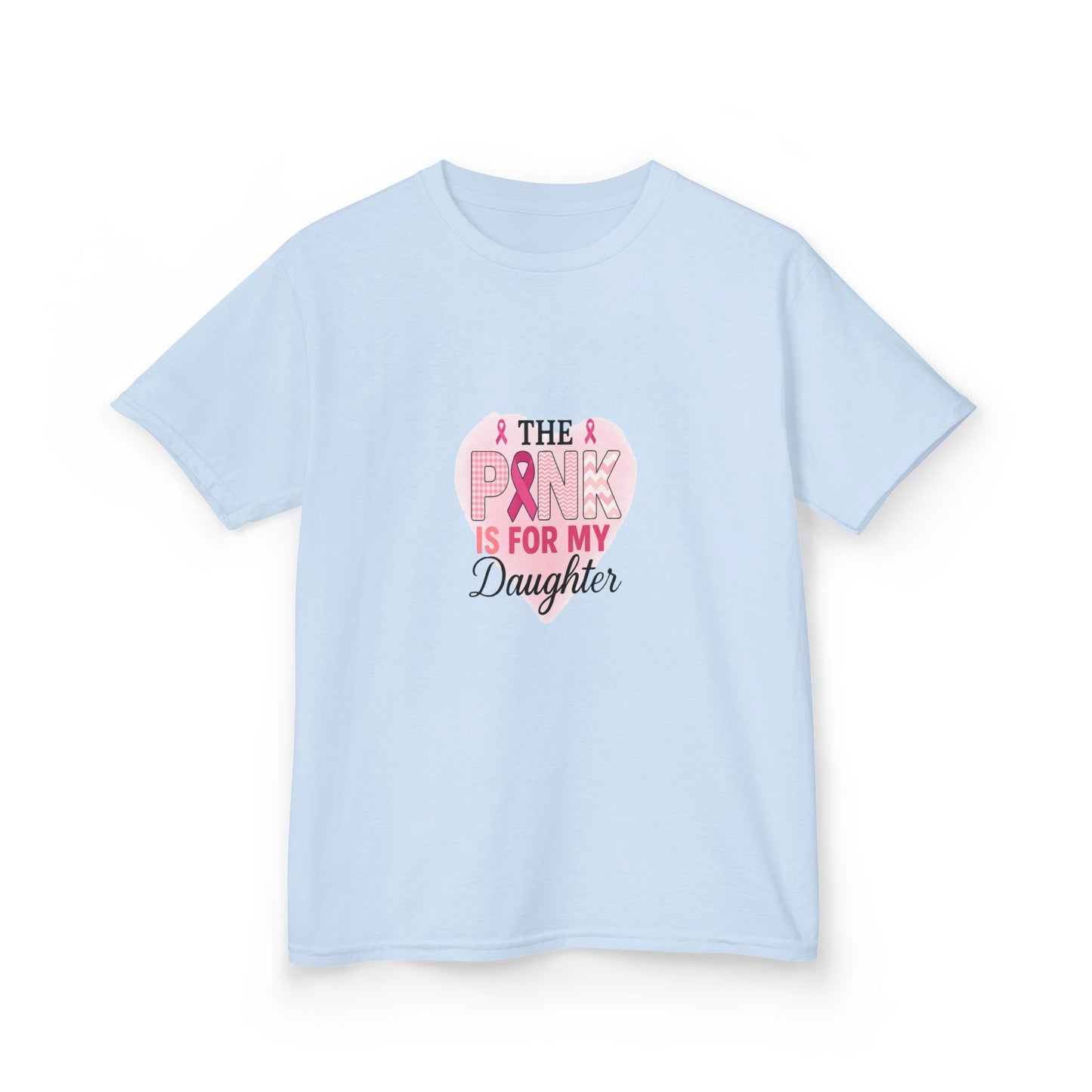 Pink Dinosaur Daughter Tee - Breast Cancer Awareness