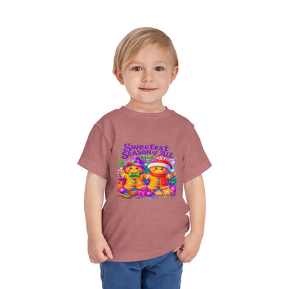 Sweetest Season Gingerbread Christmas Toddler Tee