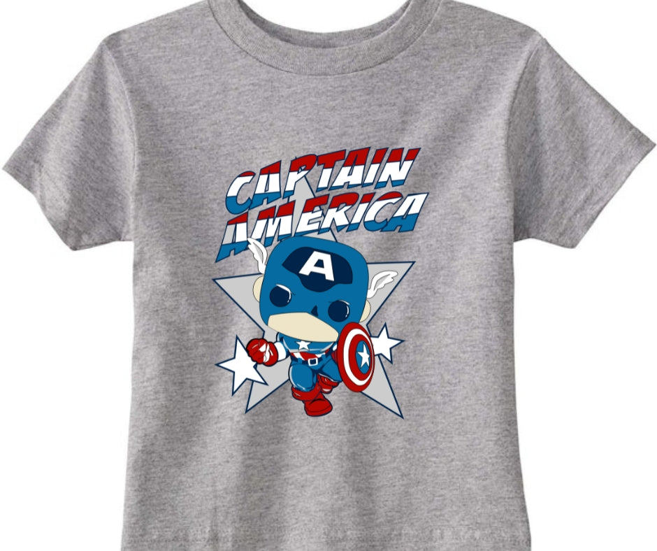 Cap America Kid T- Shirts