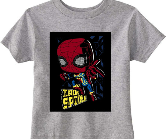 Iron Spiderman Kid T-Shirt