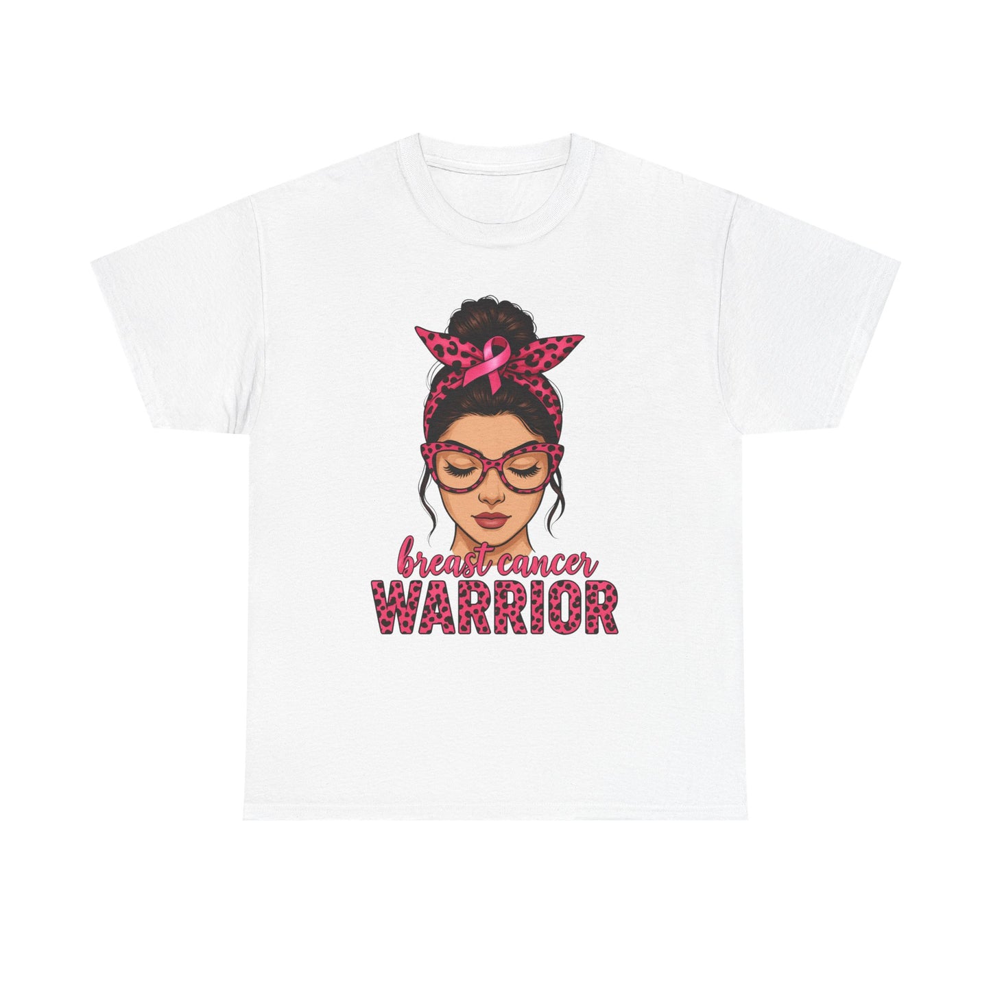 Breast Cancer Warrior Tee - Pink Ribbon Support
