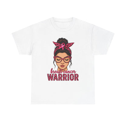 Breast Cancer Warrior Tee - Pink Ribbon Support