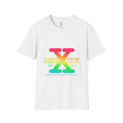 Retro Generation X T-Shirt | Vintage Style Tee, Unisex Gift, Nostalgia Apparel, 80s 90s Fashion, Graphic Tee