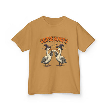 Goosebumps Halloween Geese Kids Tee