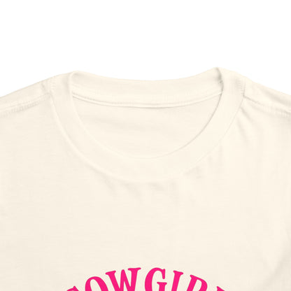Cowgirl Christmas Club Tee - Pink Retro Holiday Shirt
