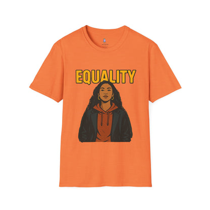 Equality Graphic T-Shirt for Activists, Unisex Tee, Motivational Shirt, Gift for Social Justice, Comfortable Wear for Every Day