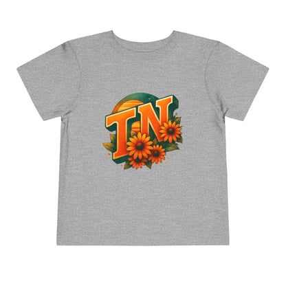 Toddler Tee Sunflower Sunset Design