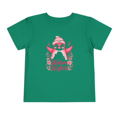 Warm Wishes Penguin Toddler Christmas Tee