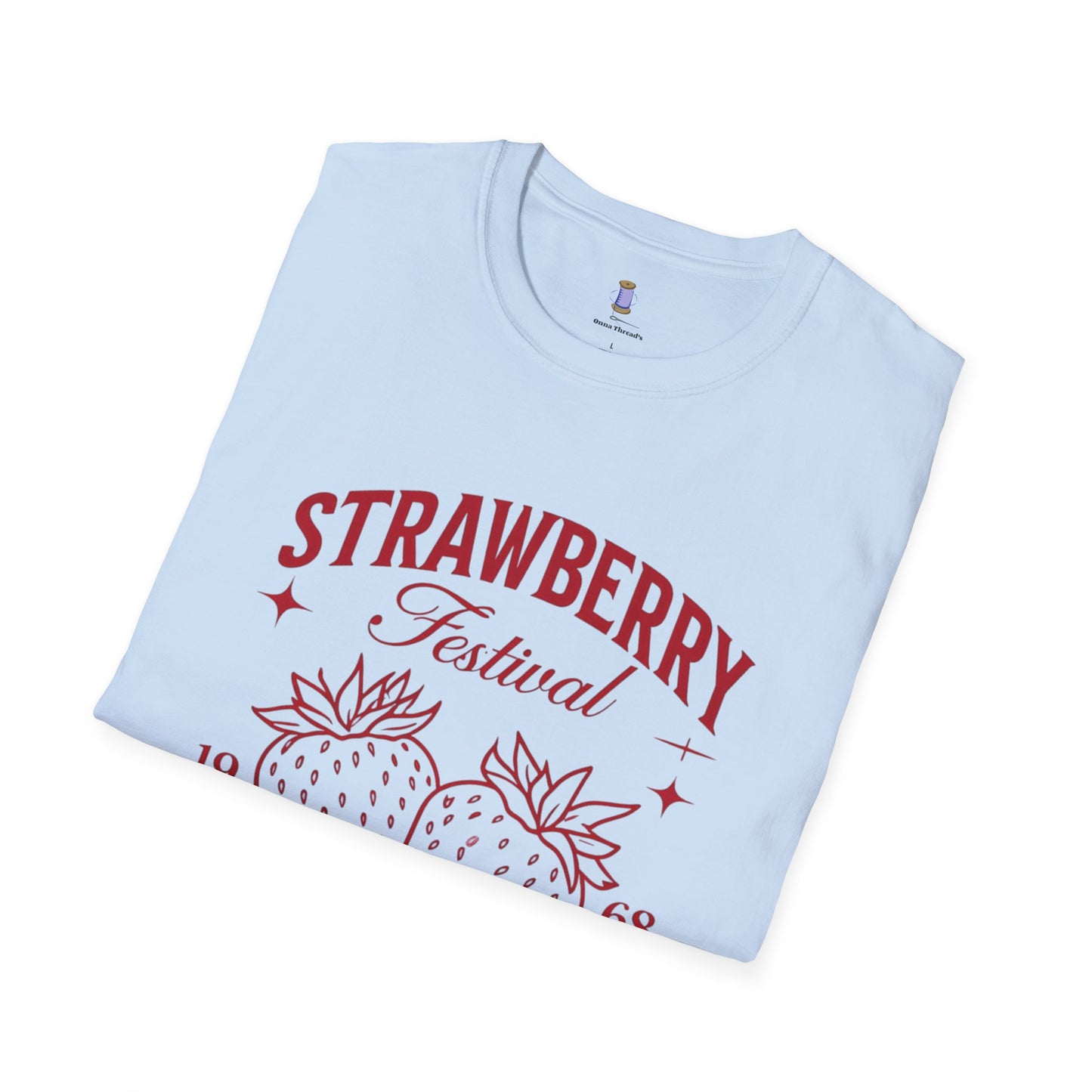 Strawberry Festival Unisex T-Shirt, Vintage Berry Tee, Local Produce Shirt, Farmhouse Fashion, Summer Celebration Wear