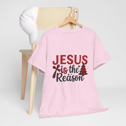 Jesus is the Reason Christmas Tee - Faith-Based Holiday Gift
