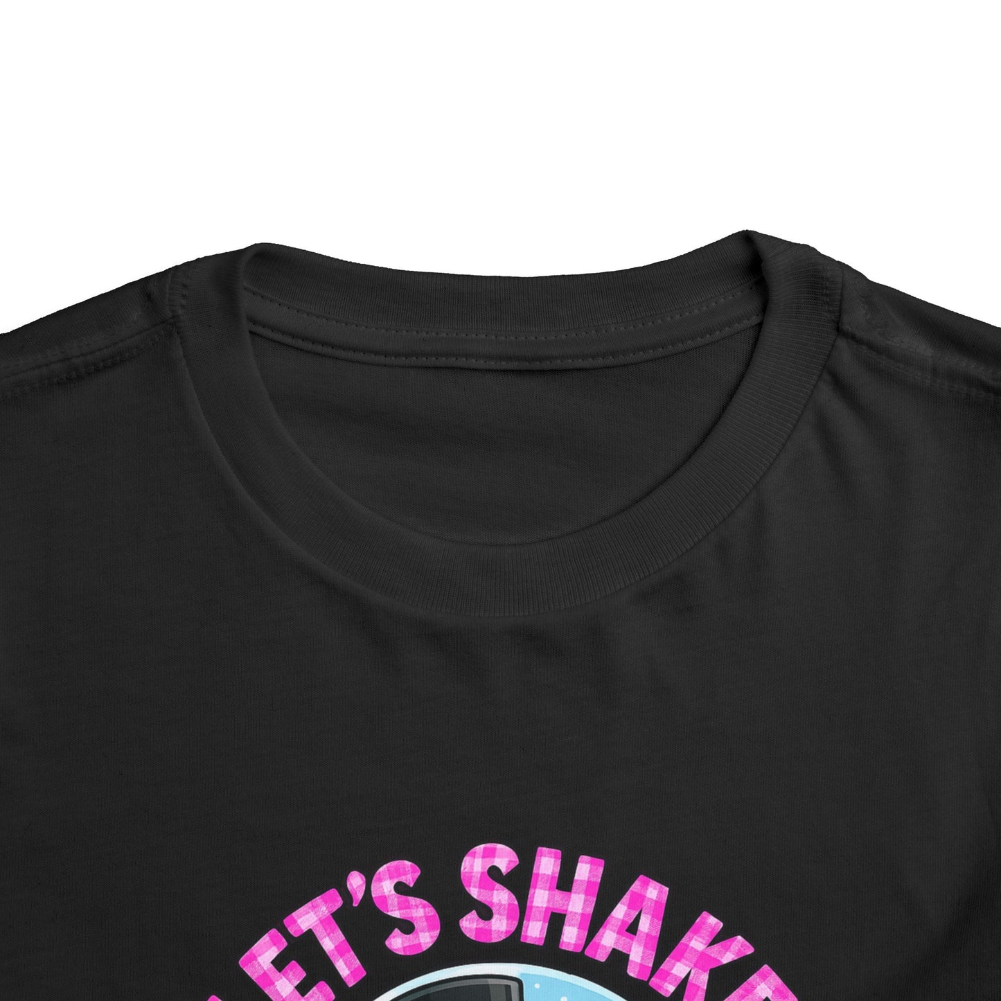 Let's Shake Things Up! Snow Globe Toddler Christmas Tee
