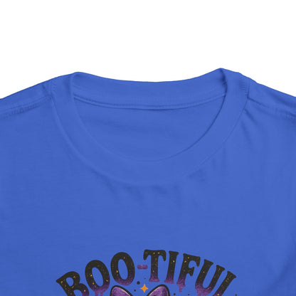 Boo-tiful Ghost Halloween Toddler Tee