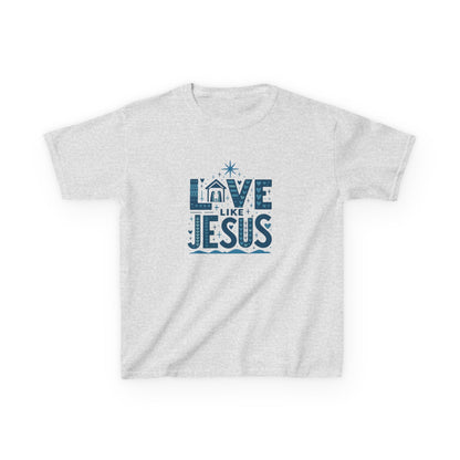 Love Like Jesus Christmas Dinosaur Tee