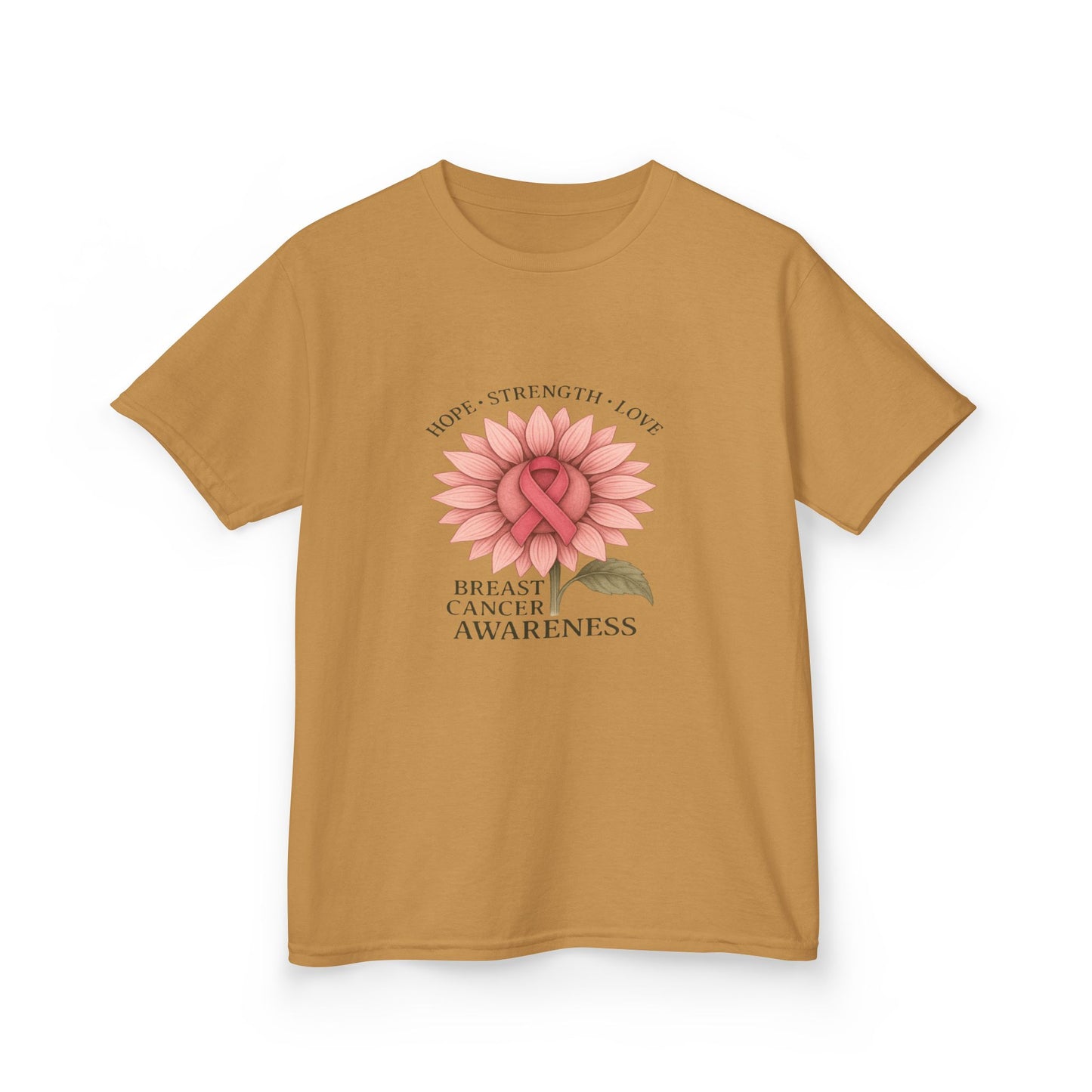 Breast Cancer Awareness Dino Tee - Hope, Strength, Love