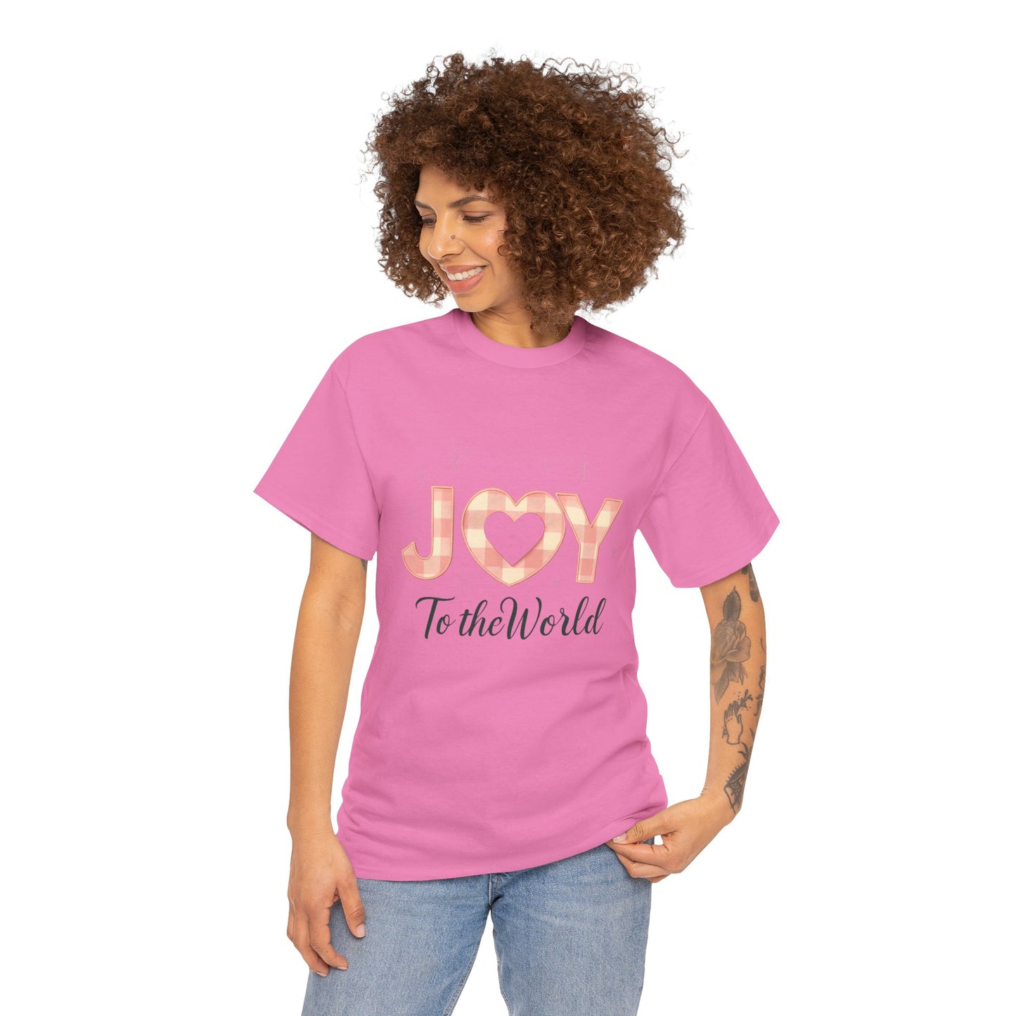 Joy to the World Heart Tee