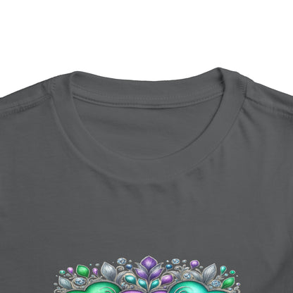 Toddler Tee Live Laugh Love Floral Design