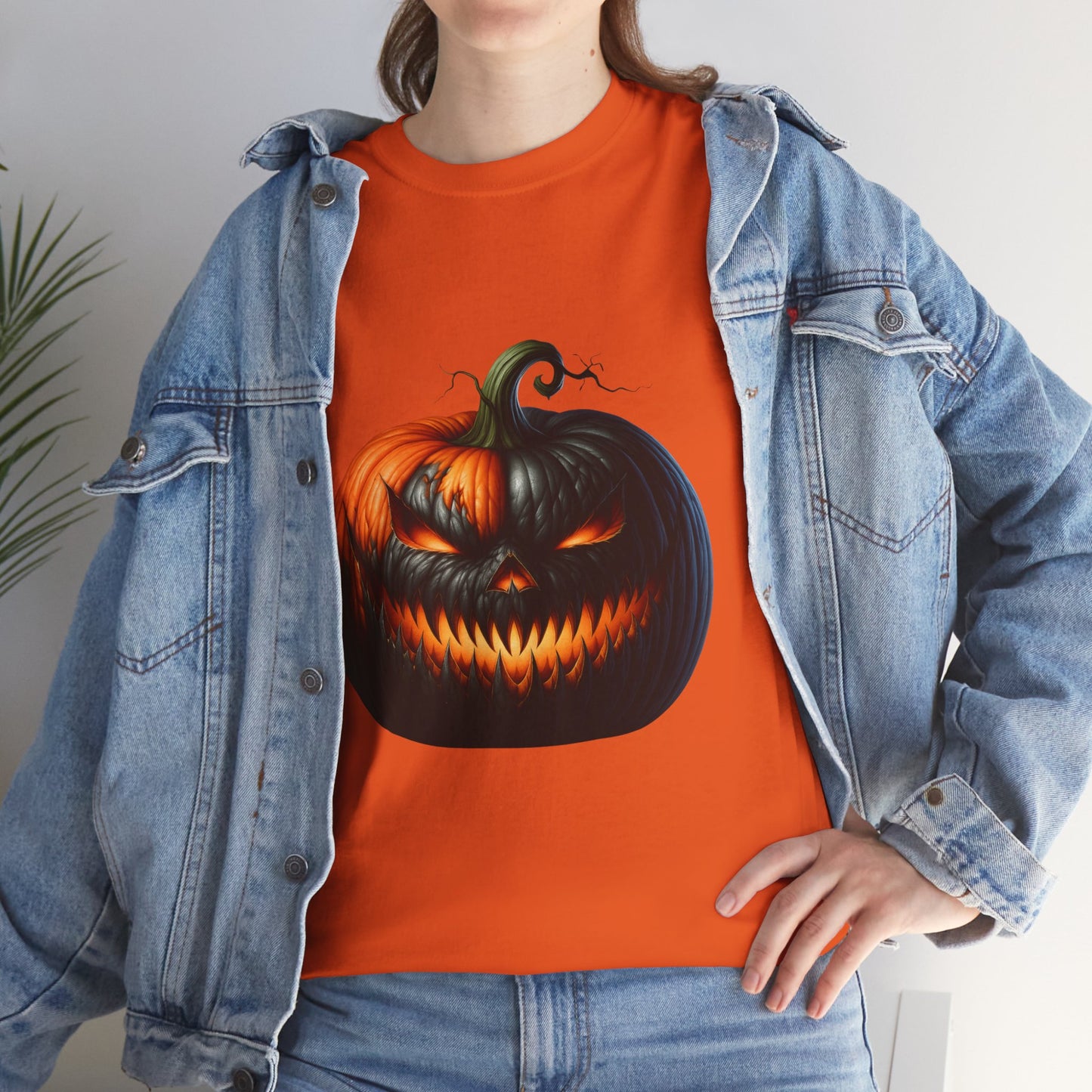 Sinister Pumpkin – Halloween Glow Tee