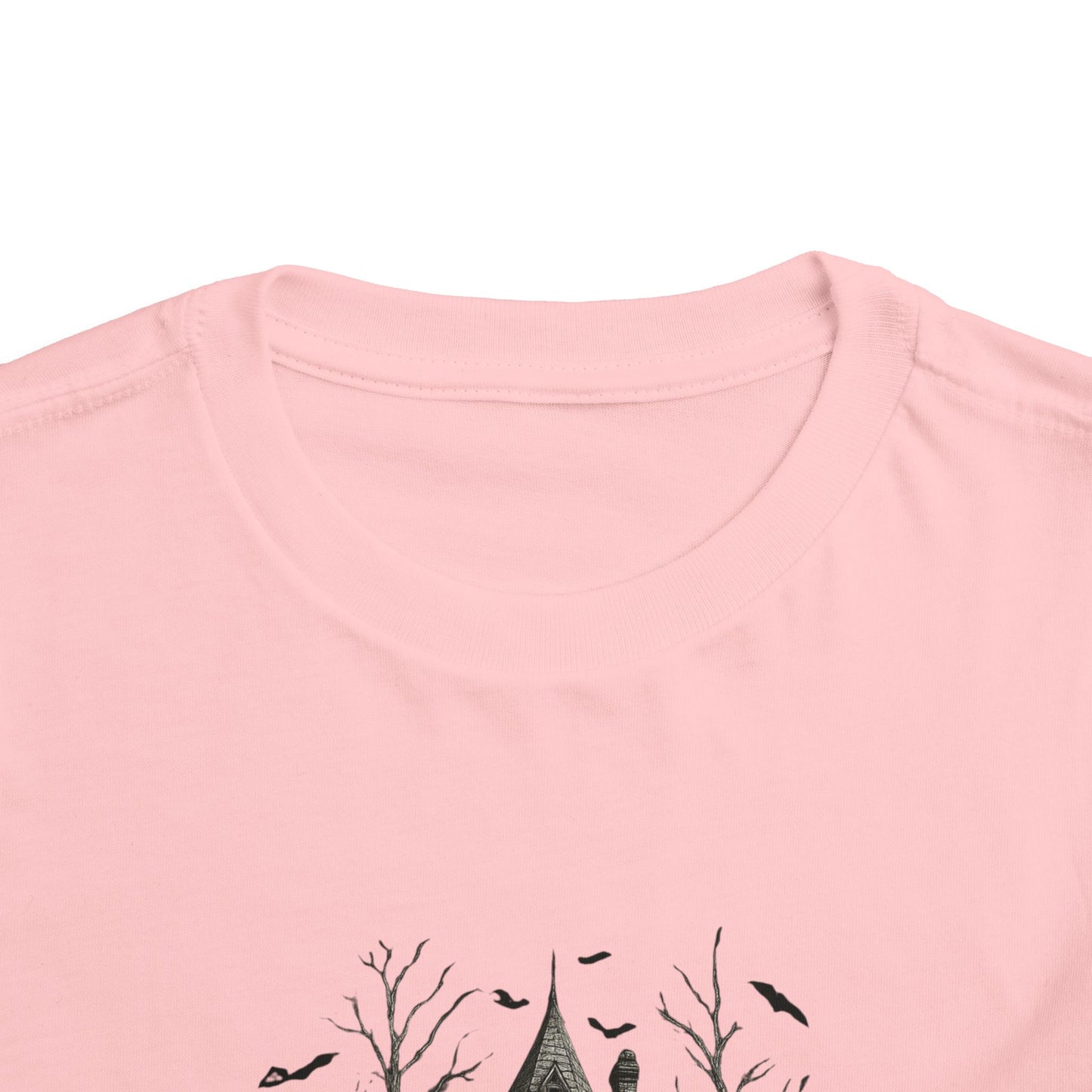 Spooky Halloween House Toddler Christmas Tee