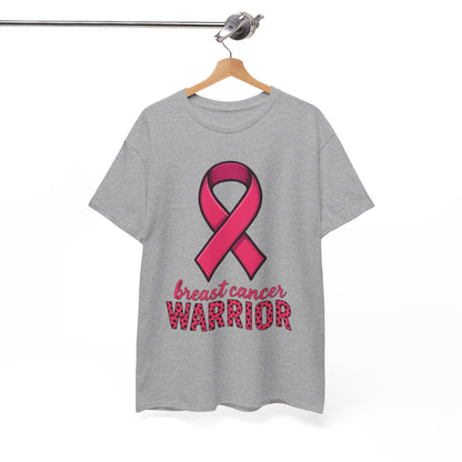 Breast Cancer Warrior Pink Ribbon Tee