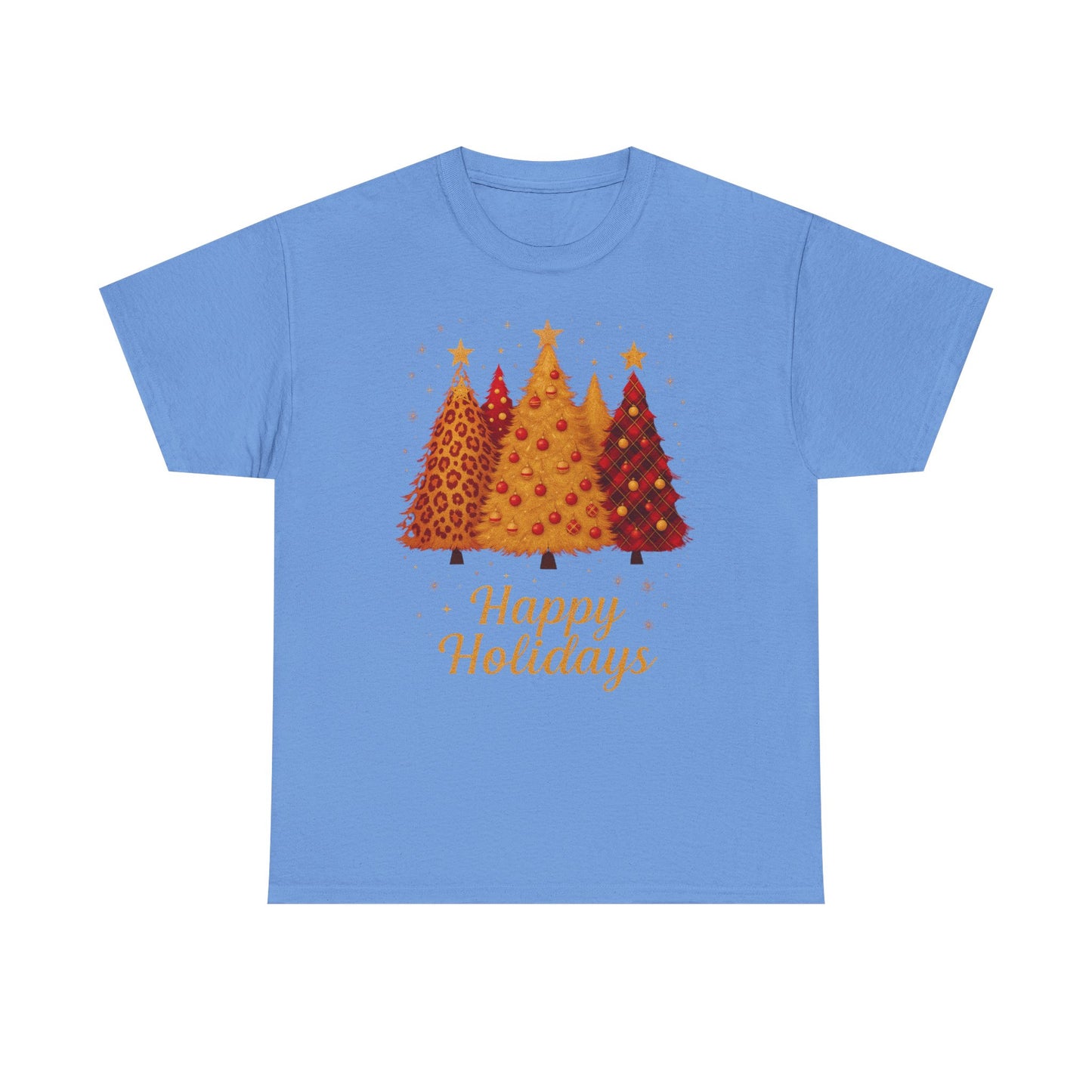 Happy Holidays Christmas Trees Tee