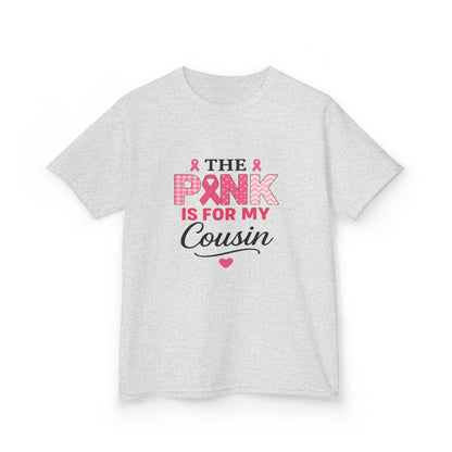 Pink Ribbon Cousin Tee - Breast Cancer Awareness