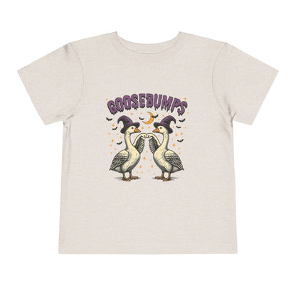 Goosebumps Halloween Toddler Tee - Funny Spooky Xmas