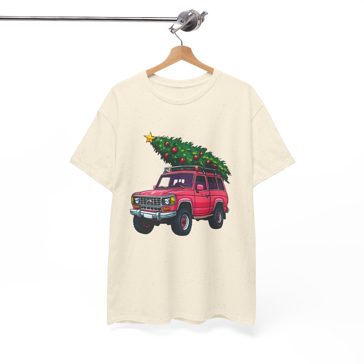 Pink SUV Christmas Tree Tee