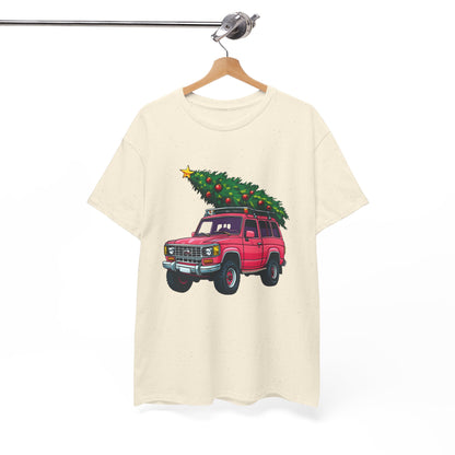 Pink SUV Christmas Tree Tee