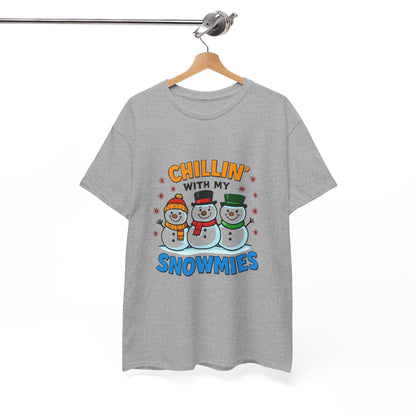 Chillin' With My Snowmies - Cancer Awareness Tee