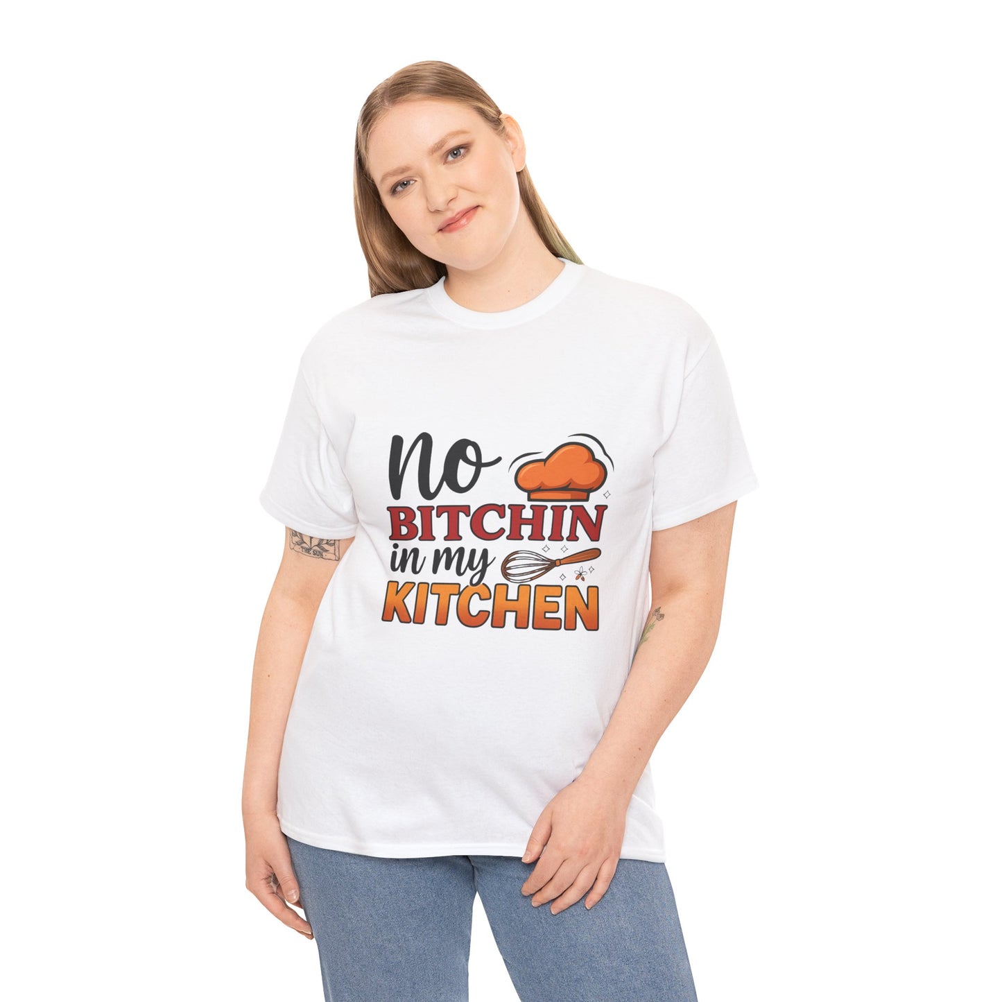 Retro Kitchen Unisex Tee | No Bitchin' in My Kitchen