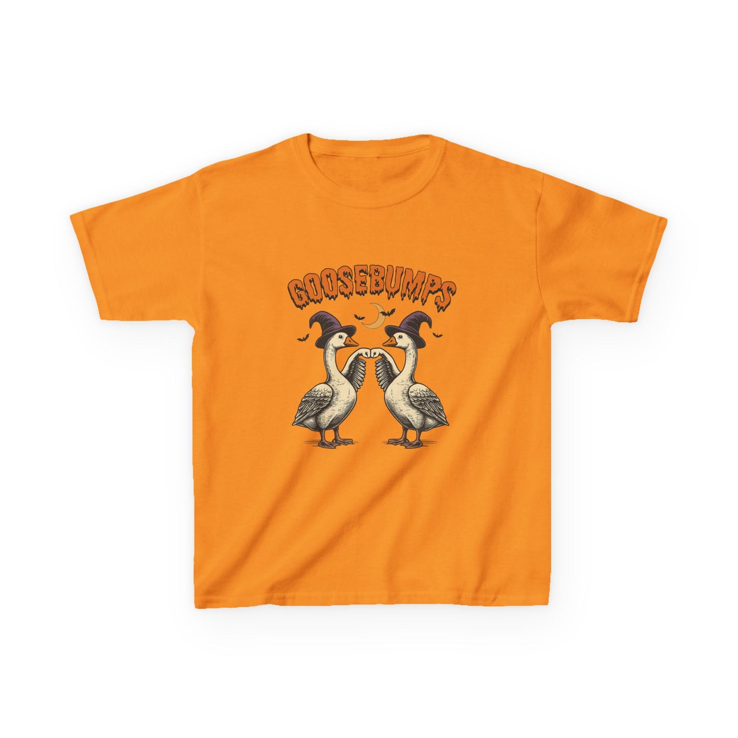 Goosebumps Halloween Geese Kids Tee