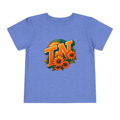 Toddler Tee Sunflower Sunset Design