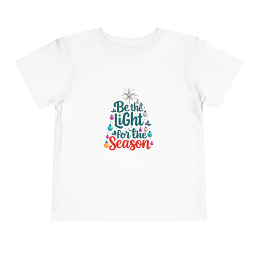 Be the Light Toddler Christmas Tee