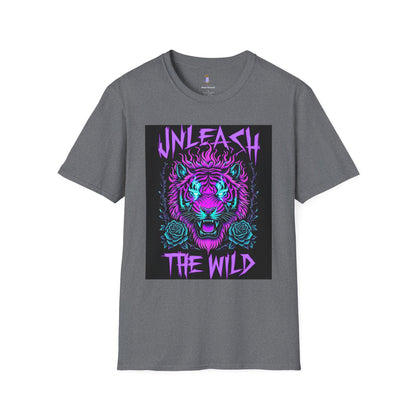Unleash the Wild Graphic Tee | Cool Graphic Shirt, Unisex T-Shirt, Animal Lover Gift, Nature-Inspired Fashion, Festival Wear