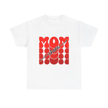 Retro Mom Cheer Tee – Bold Support & Spirit Shirt