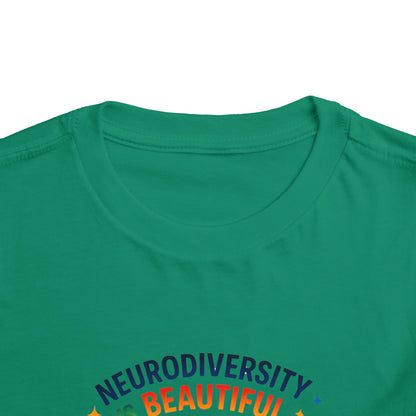Toddler Tee Neurodiversity Is Beautiful Butterfly Design