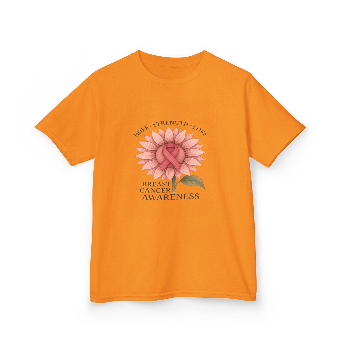 Breast Cancer Awareness Dino Tee - Hope, Strength, Love