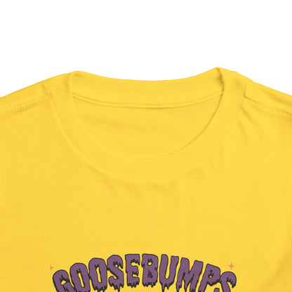 Goosebumps Halloween Toddler Tee - Funny Spooky Xmas